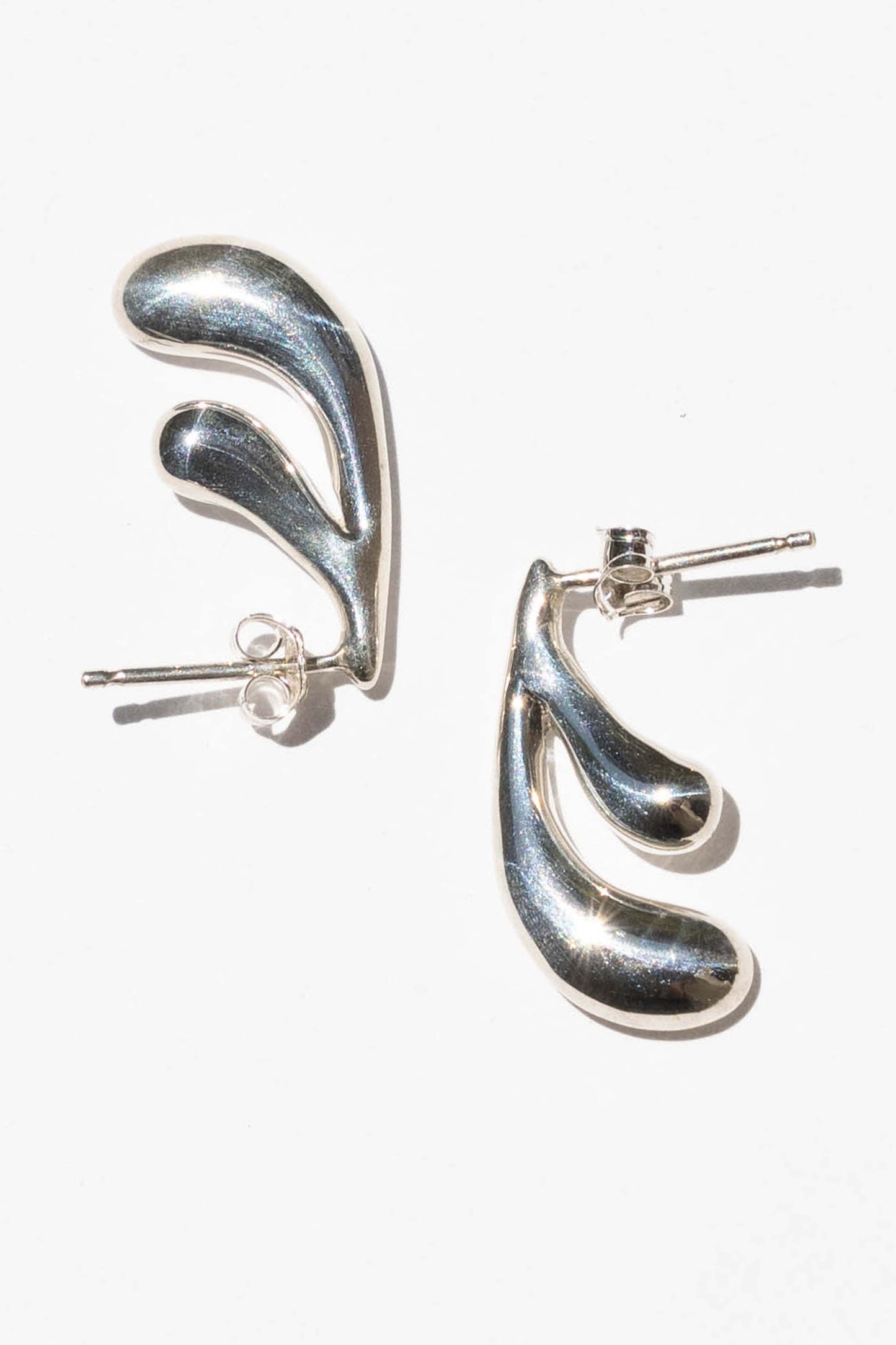 DOUBLE DROPLET earrings