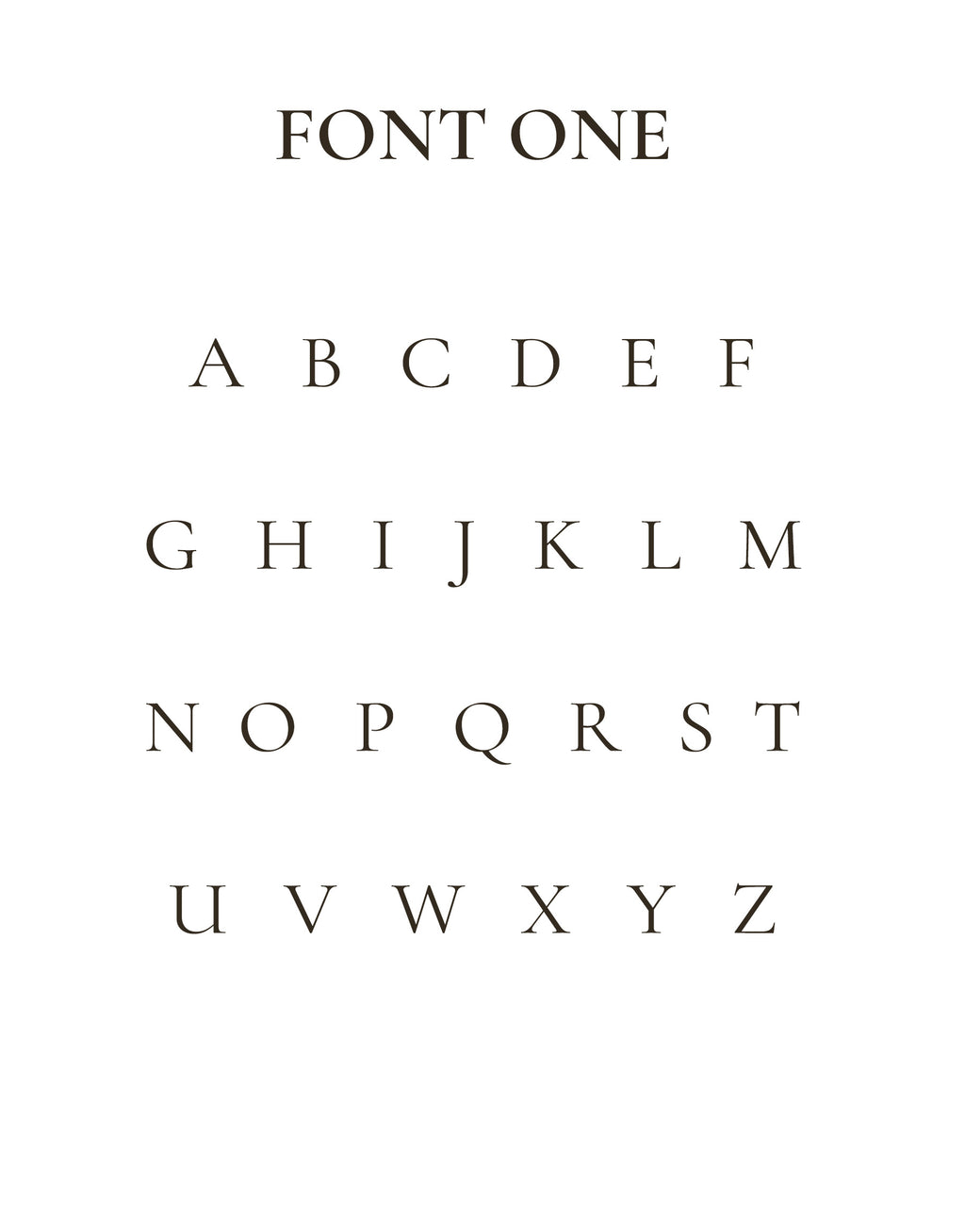 Preorder: TUYA signet + engraving