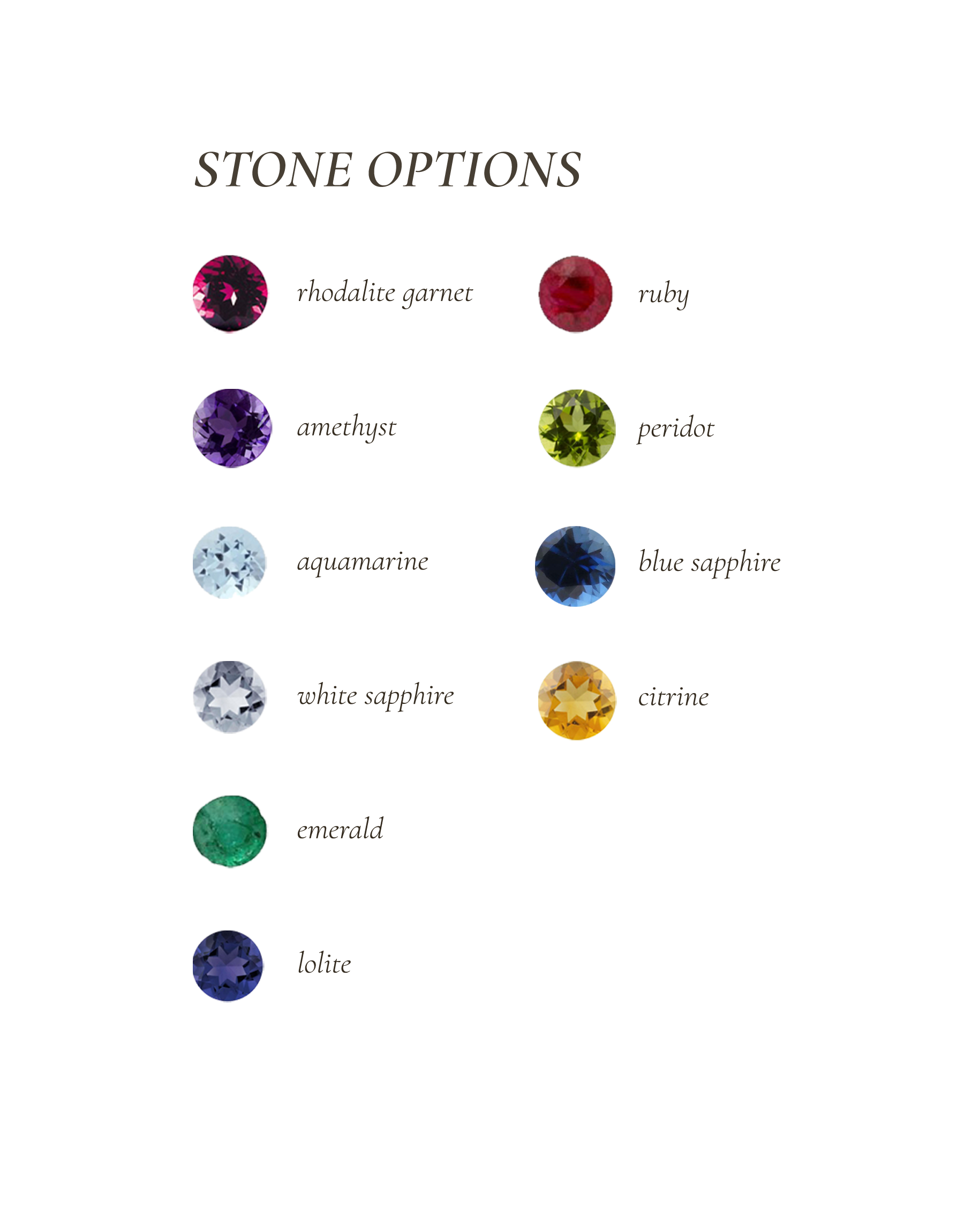 Preorder: THE SUN locket with gemstone (Final Sale)