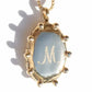 Preorder: THE SUN locket with initial (Final Sale)