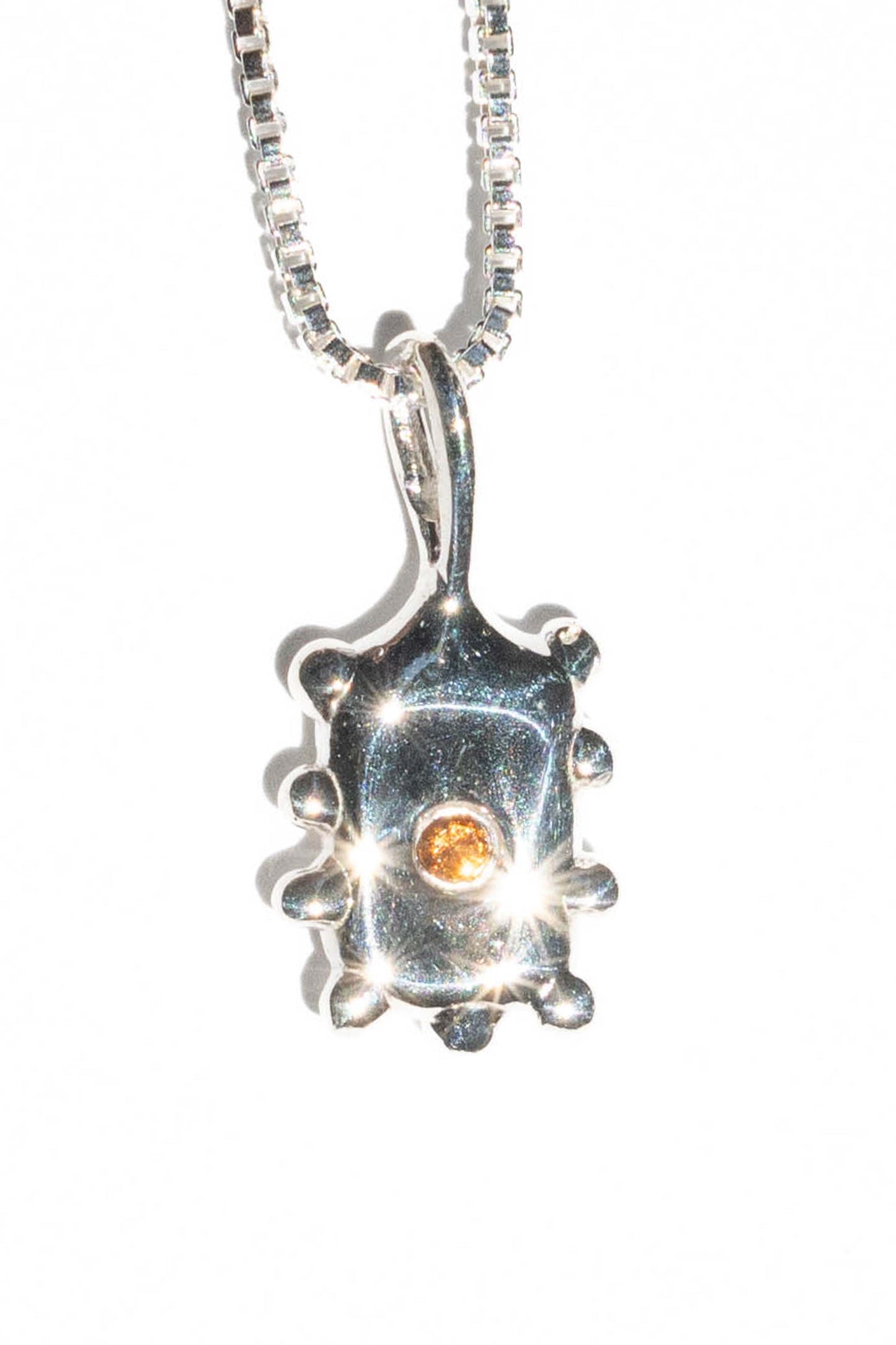 GLOW in silver with citrine