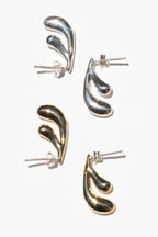 DOUBLE DROPLET earrings