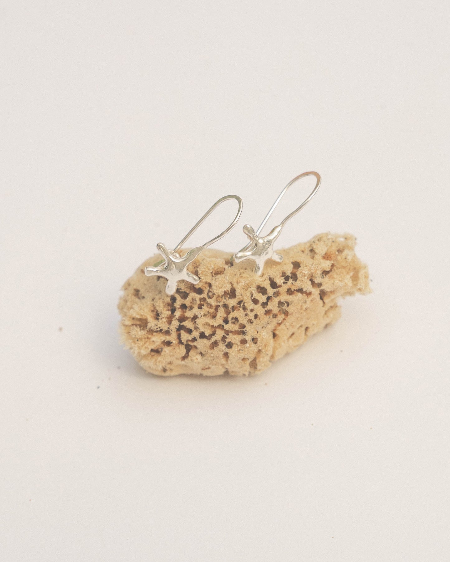 SEA STAR HOOK EARRINGS- FINAL SALE