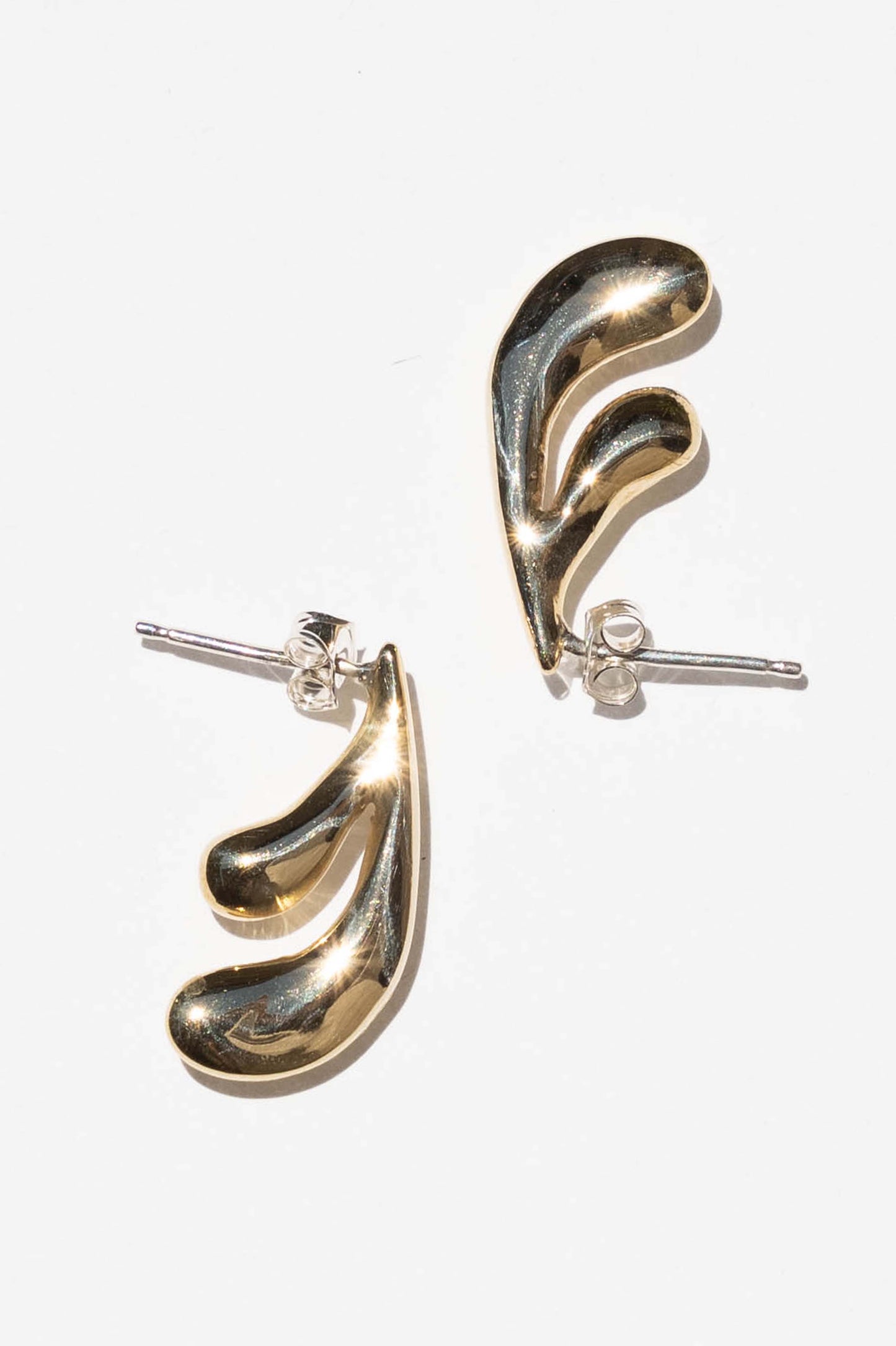 DOUBLE DROPLET earrings